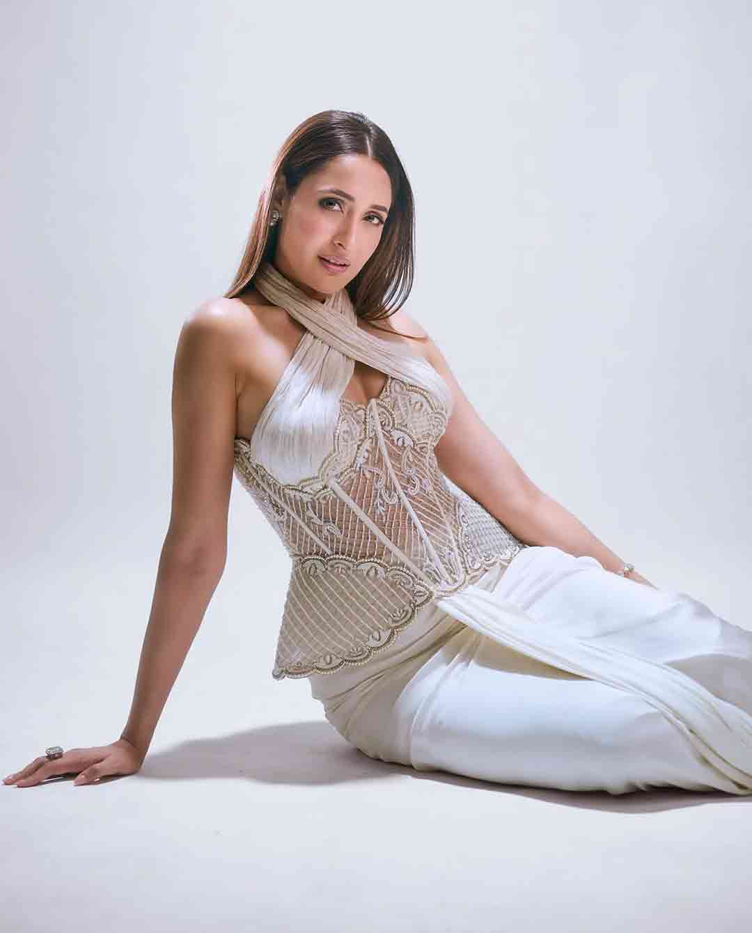 Pragya Jaiswal Looks Dreamy in All-White Angelic Look