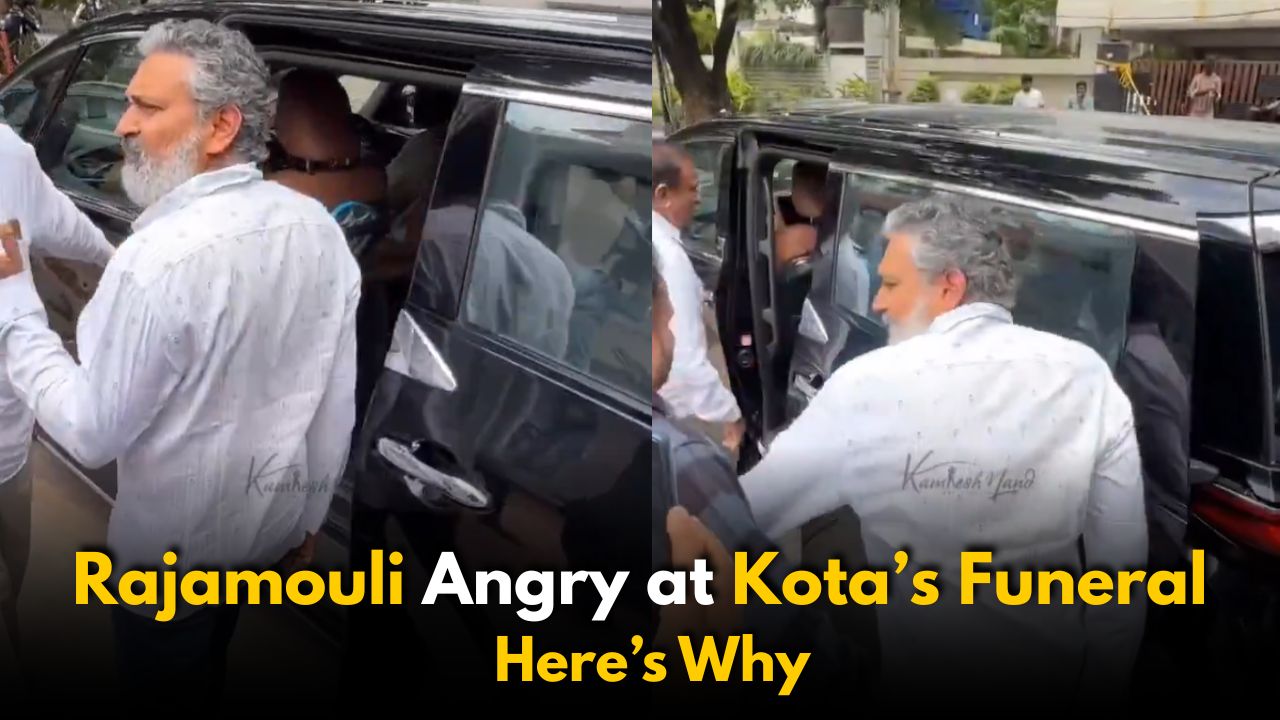 Why Did Rajamouli Get Angry at Kota Srinivasa Rao’s Funeral?