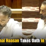 Kamal Haasan Takes Oath as Rajya Sabha MP in Tamil