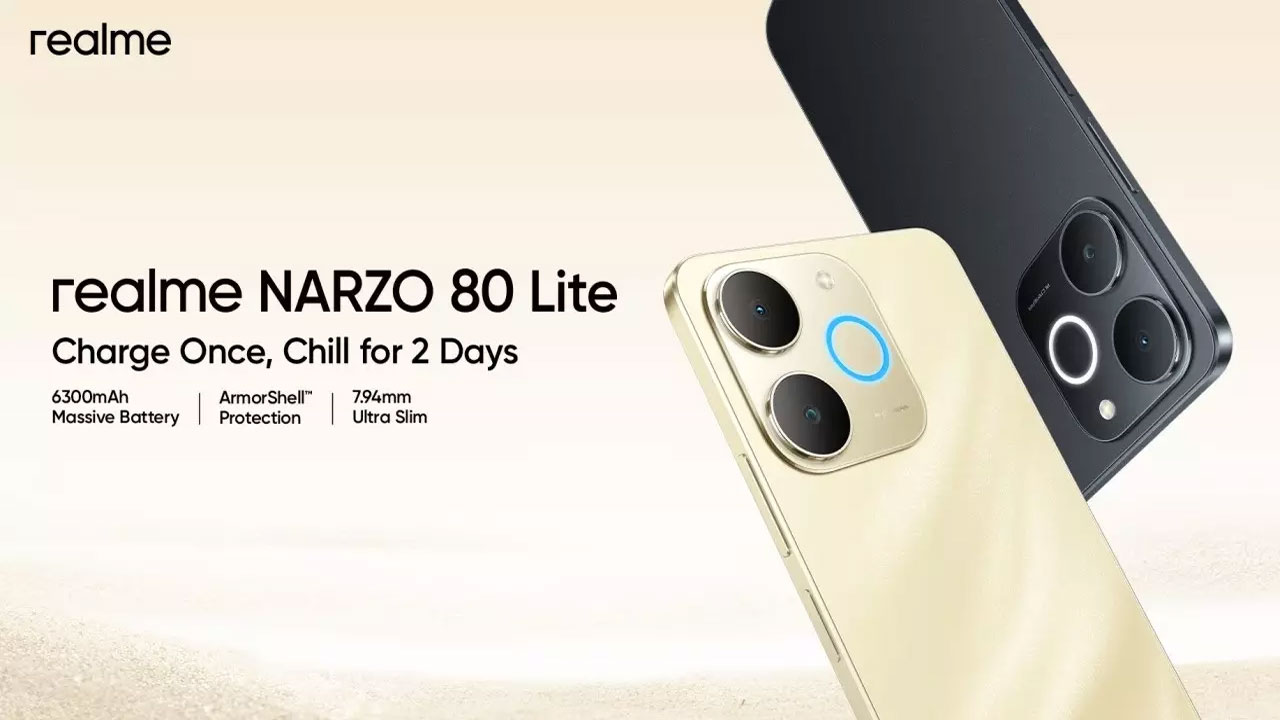 Budget Beast: Realme Narzo 80 Lite 4G With 48-Hour Battery Launched At ₹7,299
