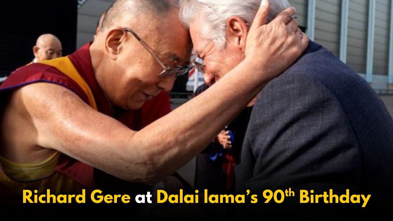 Hollywood Actor Richard Gere Attends Dalai Lama’s 90th Birthday 