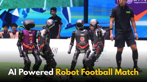 China’s AI Powered Robot Football Match Goes Viral