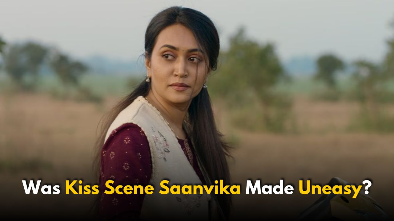 Why Was Saanvika Uncomfortable in the Kiss Scene with Jitendra?