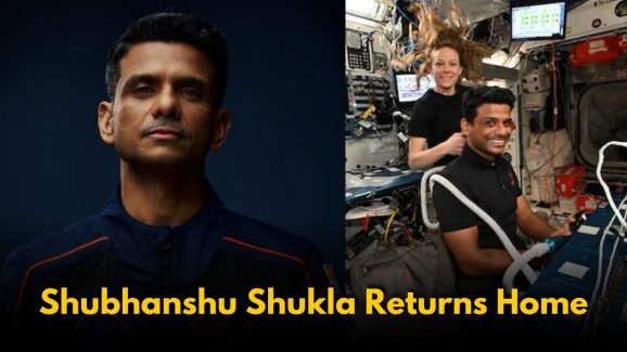 Shubhanshu Shukla Returns Home After Making Space History