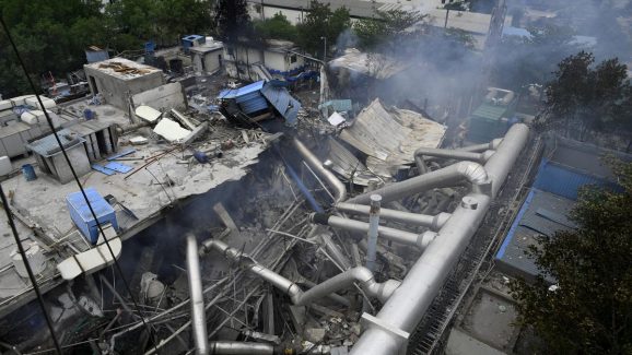 Miracle Survivor Escapes Deadly Pharma Blast While Taking Tea Break