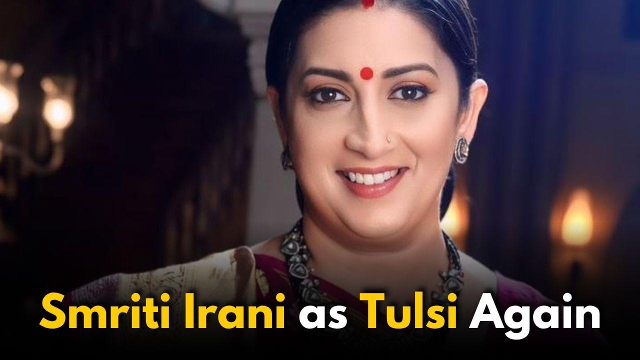 Kyunki Saas Bhi Kabhi Bahu Thi 2: Smriti Irani First Look Revealed