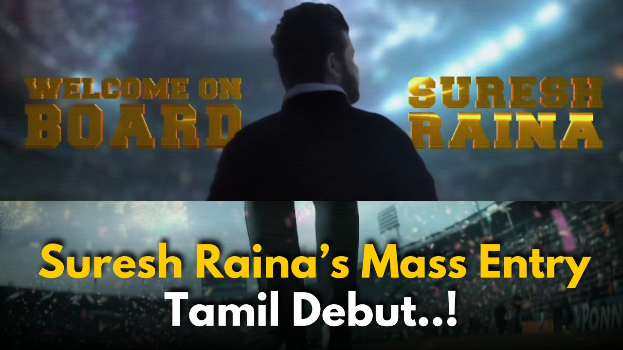 Suresh Raina Makes Tamil Film Debut with Viral Mass Entry