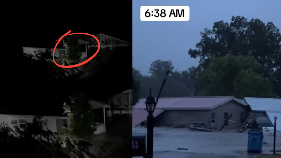 Texas Floods: Disturbing Footage Captures Heart-Wrenching Cries from Homes