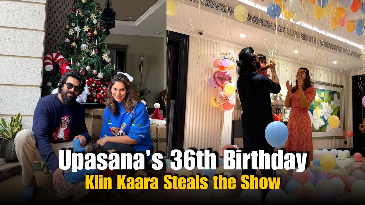 Ram Charan, Klin Kaara Wish Upasana on 36th Birthday