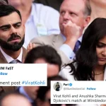 Anushka-Virat ‘s Wimbledon Appearance Sparks Online Debate