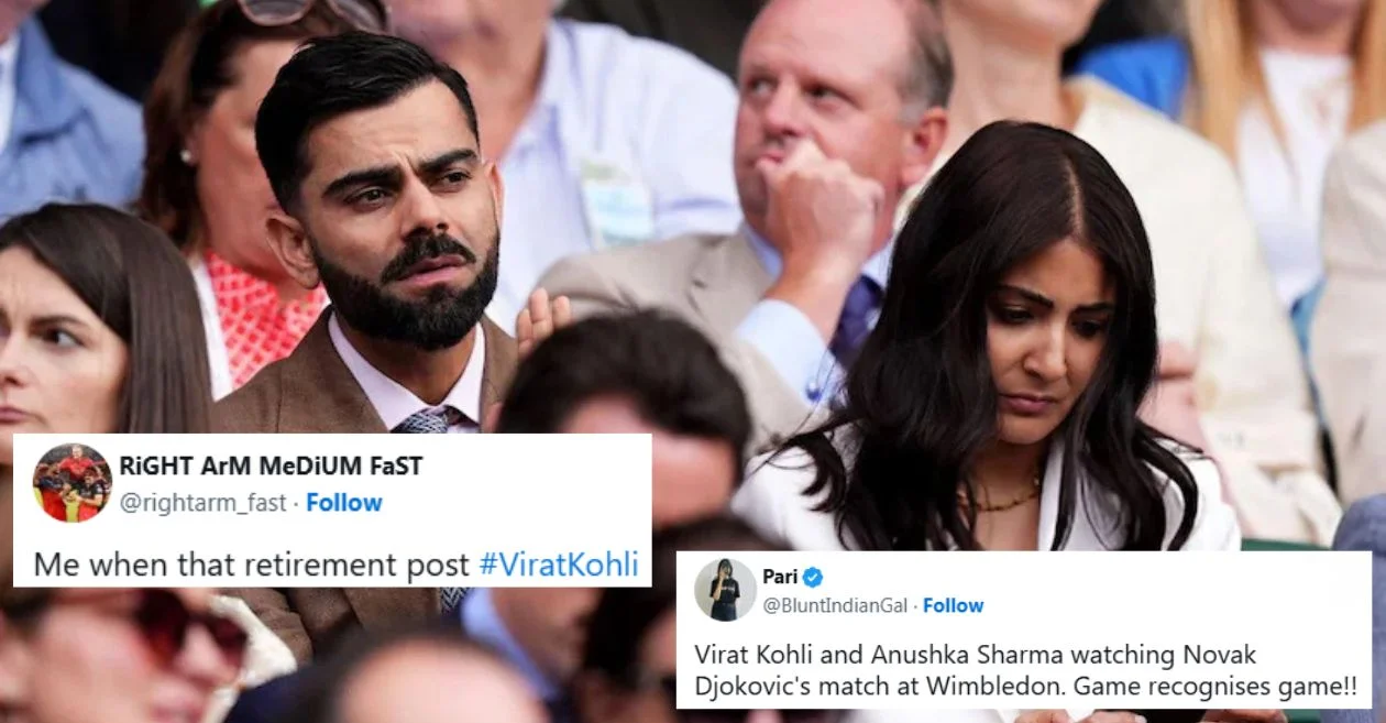 Anushka-Virat ‘s Wimbledon Appearance Sparks Online Debate