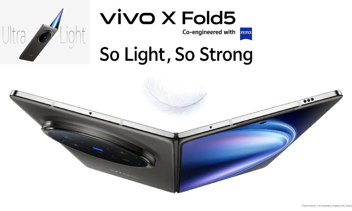 Vivo X Fold 5: Ultra Thin Foldable Phone With 16GB Ram Launches In India for Rs 1,49,999