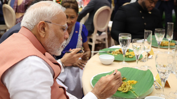 Modi’s Trinidad Visit: Indian PM Dines at Sohari Akula