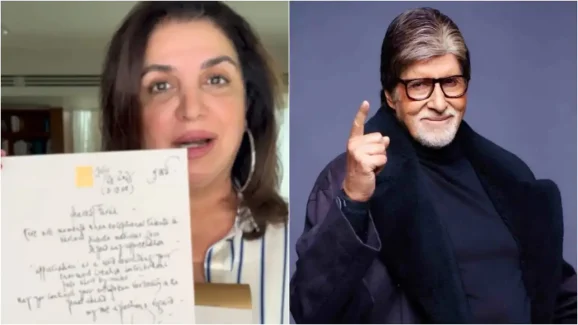 Farah Khan Manifested a Letter from Amitabh Bachchan – and Got It at 3:30 AM!