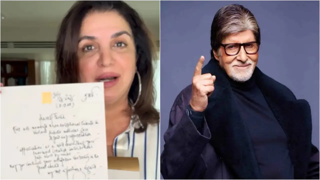 Farah Khan Manifested a Letter from Amitabh Bachchan – and Got It at 3:30 AM!