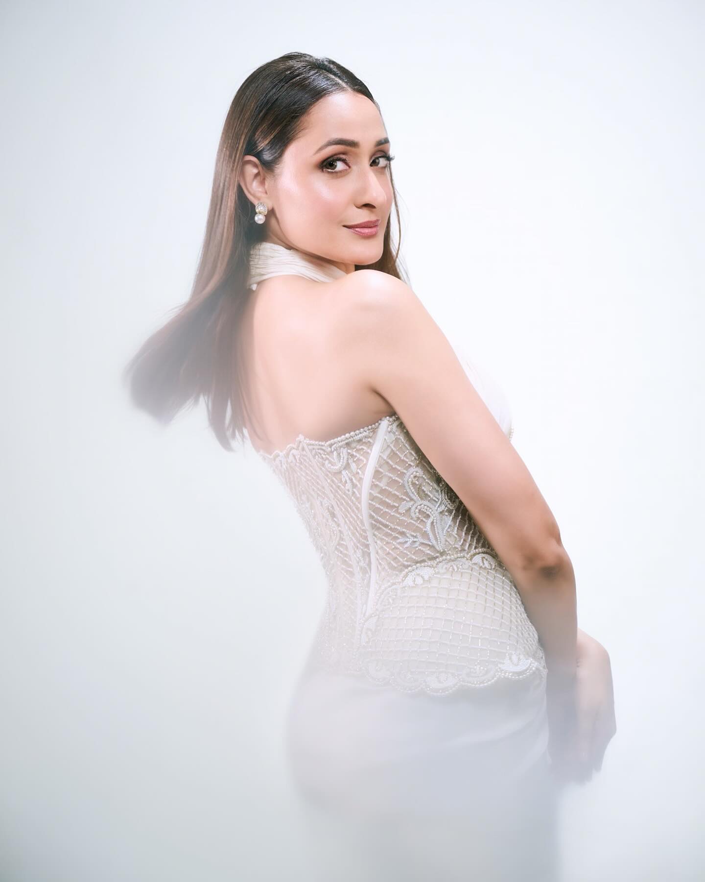 Pragya Jaiswal Looks Dreamy in All-White Angelic Look