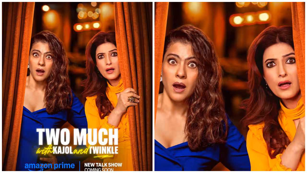 “Too Much” : Kajol and Twinkle Khanna Launch Fiery Talk Show “Too Much” : Kajol and Twinkle Khanna Launch Fiery Talk Show