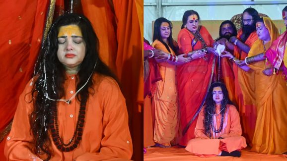Mamta Kulkarni’s Sanyas Saga: Viral Video Sparks Debate on Spiritual Controversy