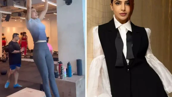 Samantha Ruth Prabhu Shows Off Strength with 90-Second Dead Hang Challenge