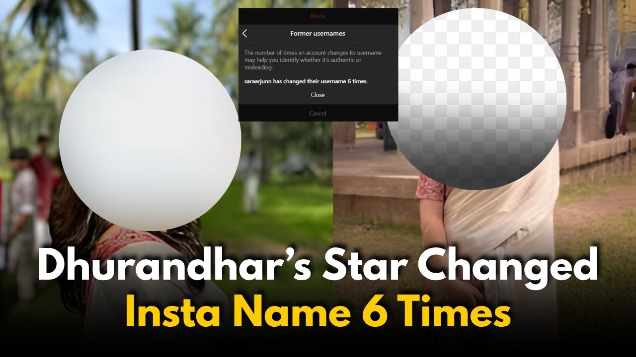 DYK This Dhurandhar Actor Changed Their Insta Name 6 Times?