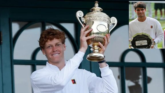 Sinner’s Historic First Wimbledon Win Stuns Alcaraz