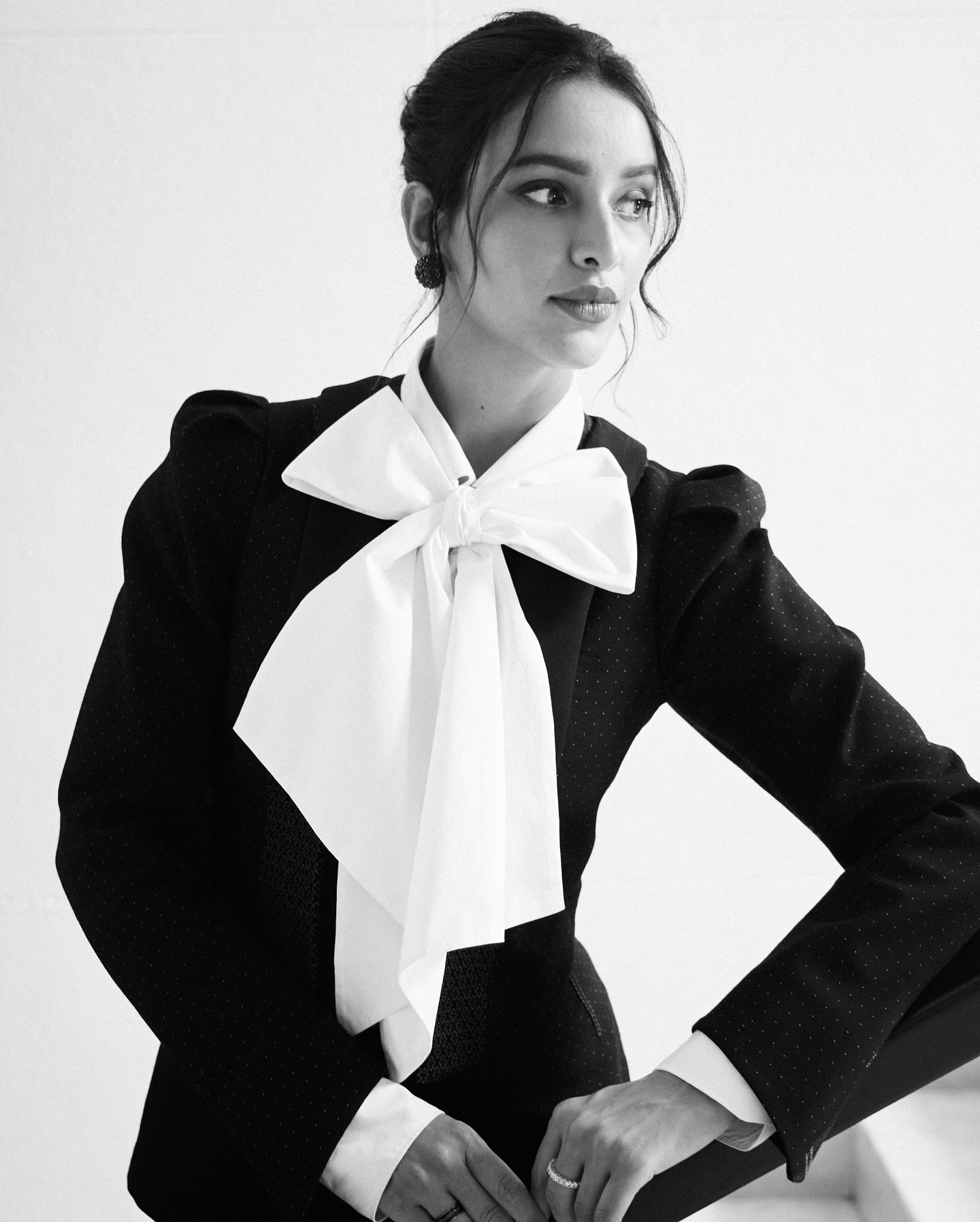 Tripti Dimri Turns Heads in Monochrome Look Ahead of Dhadak 2 Release