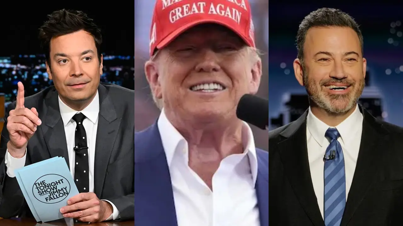 Trump’s Latest Target: Why He Wants Jimmy Kimmel and Jimmy Fallon Shows “Axed” After Colbert’s Fall!