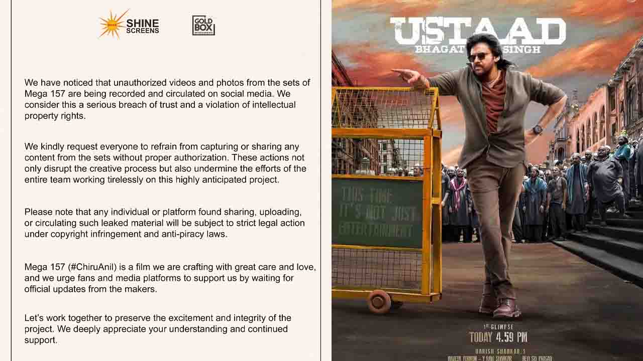 Pawan Kalyan’s Ustaad Bhagat Singh Makers Send Legal Notice To Public