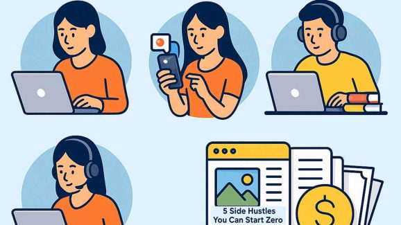 5 Side Hustles You Can Start with Zero Investment