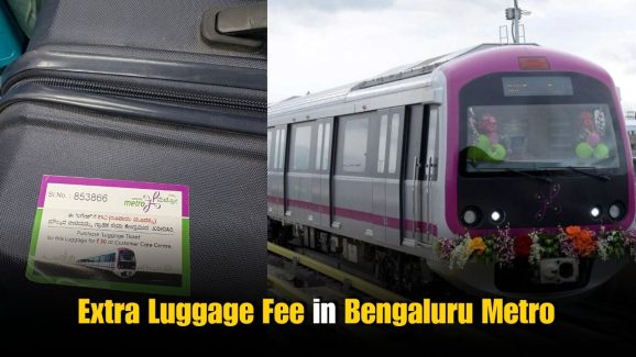 Bengaluru Metro Sparks Debate Over Extra Luggage Fee