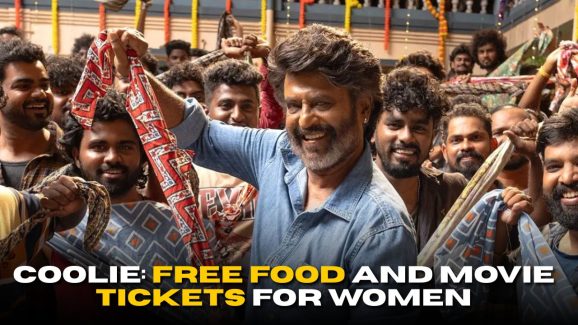 Rajinikanth’s Coolie: Free Food and Movie Tickets For Women In Tamilnadu