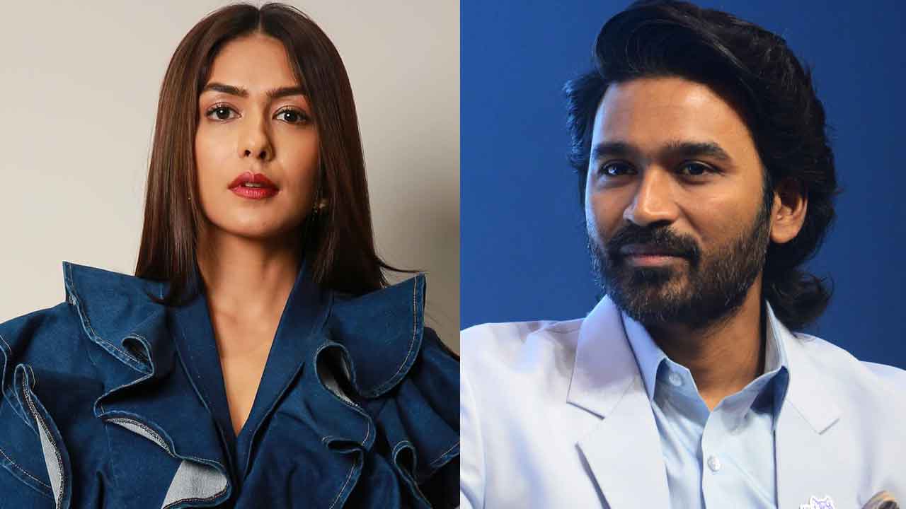 Did Dhanush make his Relationship With Mrunal Thakur Official?