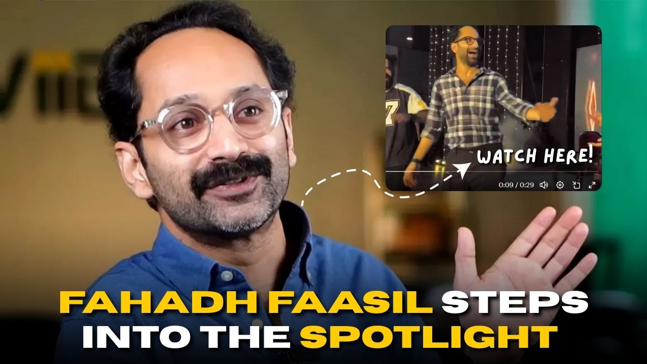 Fahadh Faasil Steps Into the Spotlight Again; Viral Video Grabs Attention