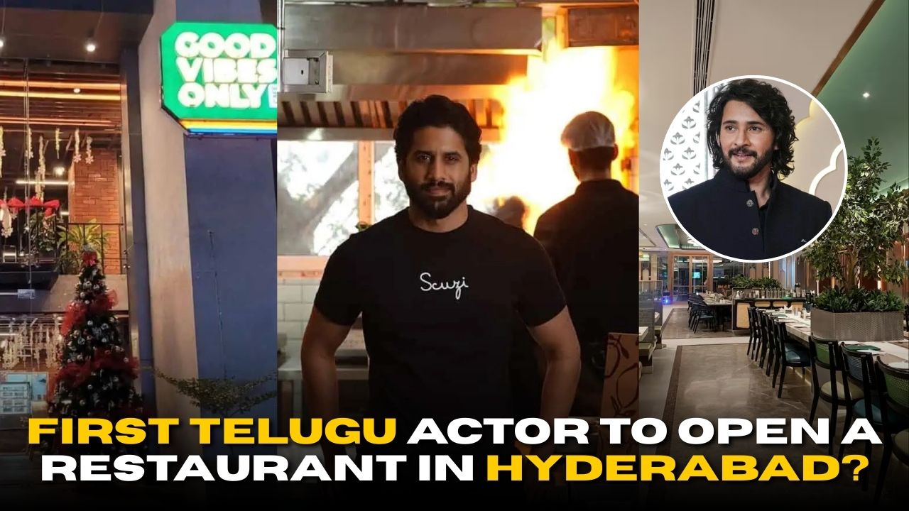 Who Was the First Telugu Actor to Open a Restaurant in Hyderabad?