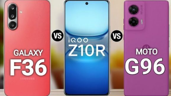 iQOO Z10R 5G vs Moto G96 5G vs Galaxy F36 5G: Which One Should You Buy?
