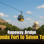 First Ropeway From Golconda Fort to Seven Tombs Coming Soon