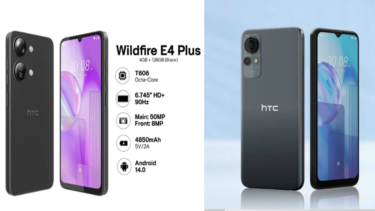HTC Wildfire E4 Plus Debuts With Powerful Specs Under ₹10,000
