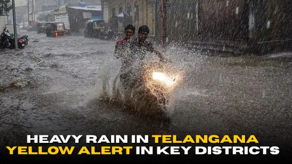 Telangana Weather Update: Heavy Rain, Yellow Alert in Key Districts