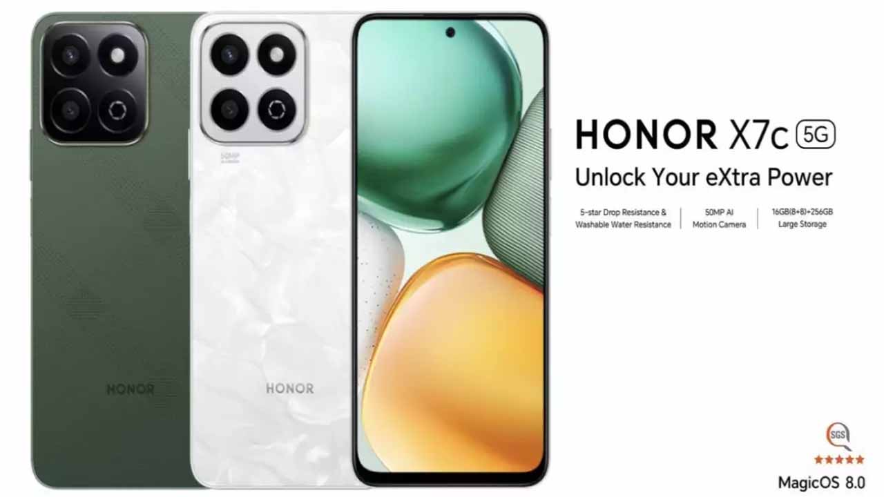 Honor X7c 5G With 256GB Storage Launched At ₹14,999