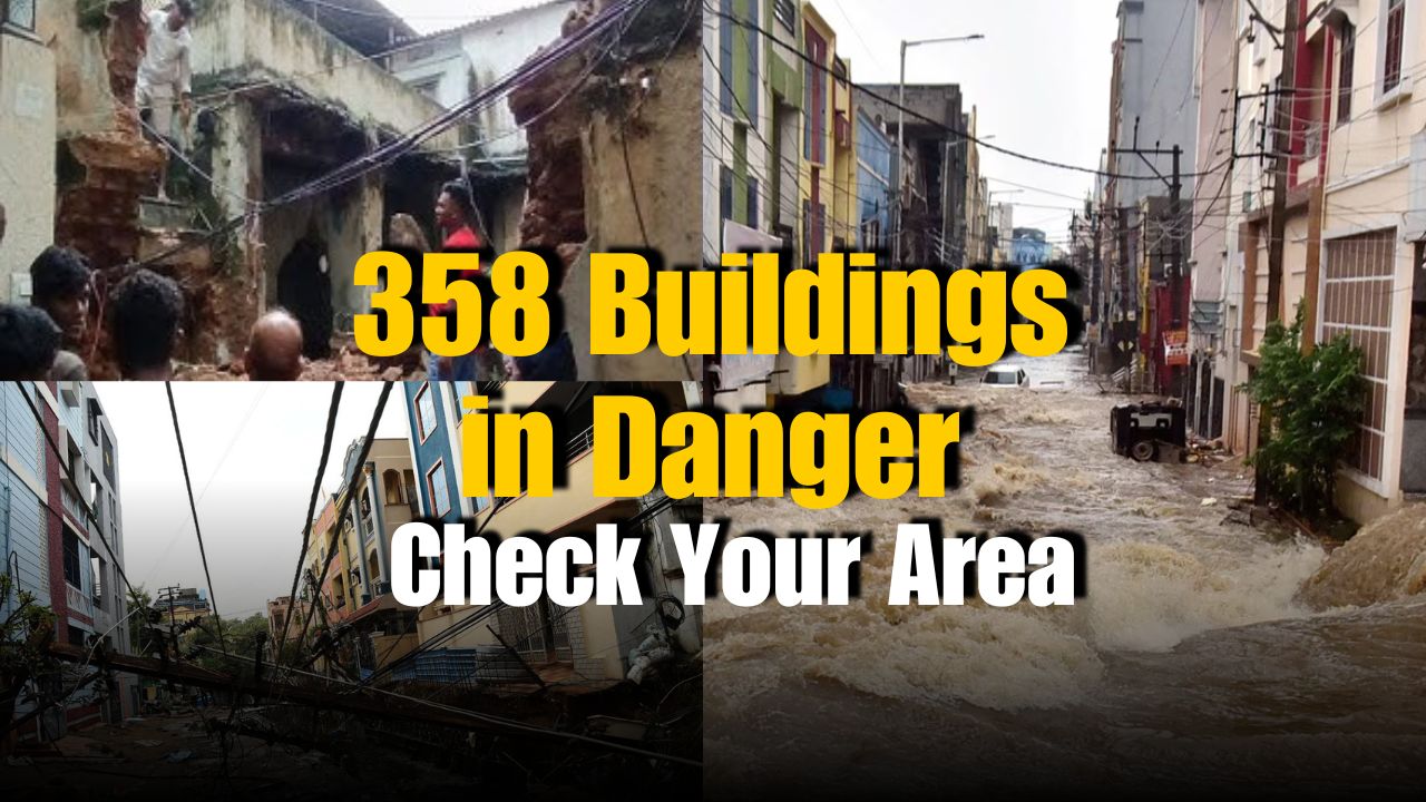 Hyderabad Rains: 358 Buildings Declared Risky Amid Rain Alert