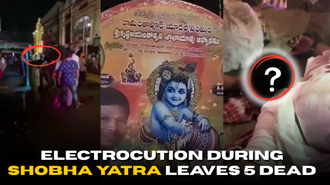 Hyderabad Tragedy: Electrocution During Shobha Yatra Leaves 5 Dead
