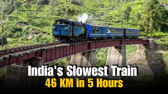 India’s Slowest Train Takes 5 Hours to Travel 46 Kms: Here’s Why