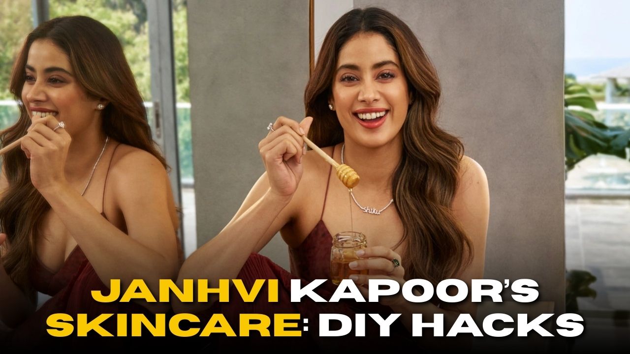 Janhvi Kapoor’s Skincare: DIY Hacks for a Radiant Glow