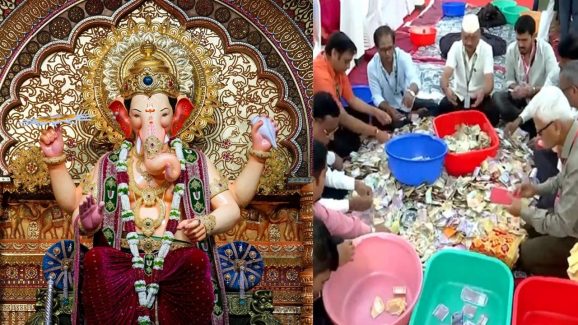 Lalbaugcha Raja Donation Counting Begins With 80 Staff on Duty