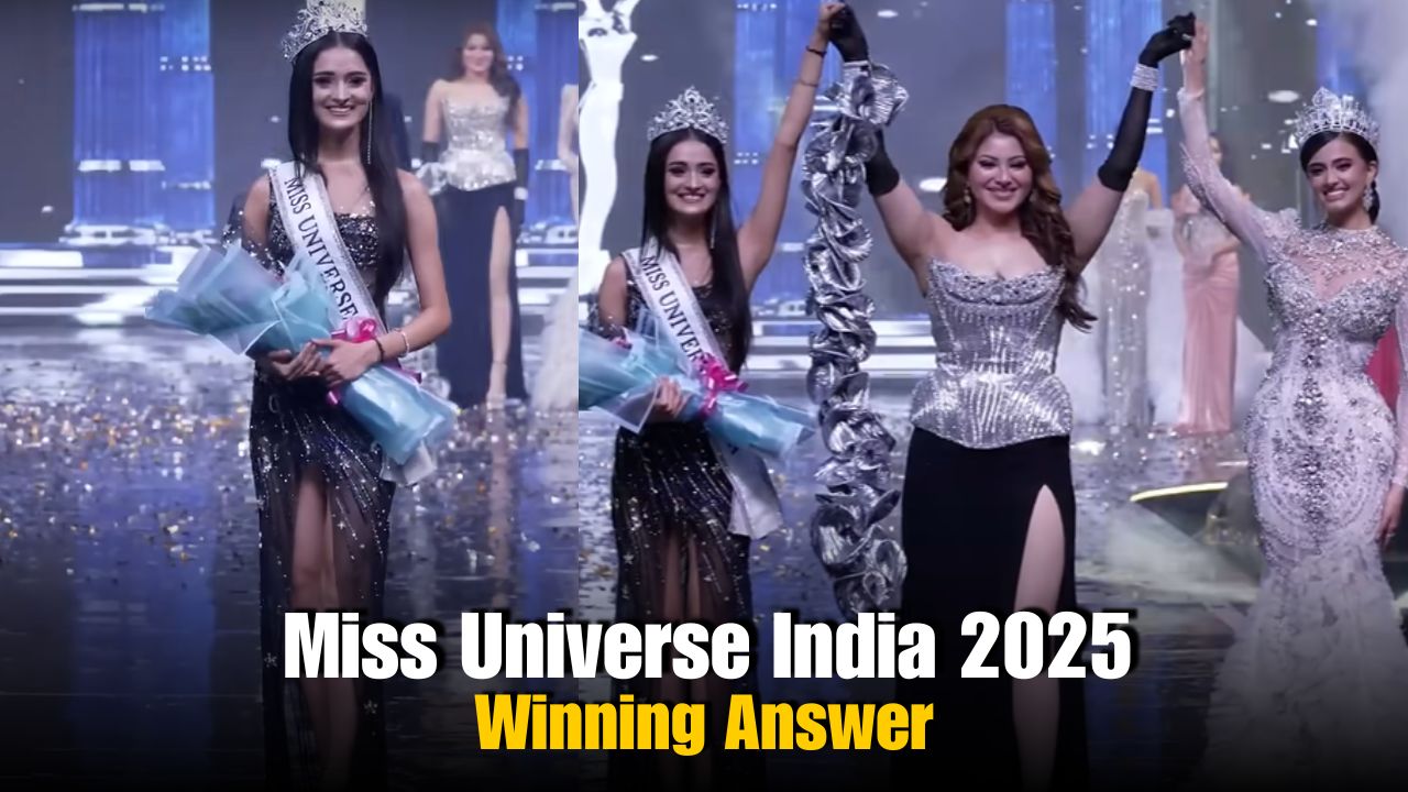 Miss Universe India 2025: What Was Manika Vishwakarma’s Winning Answer?