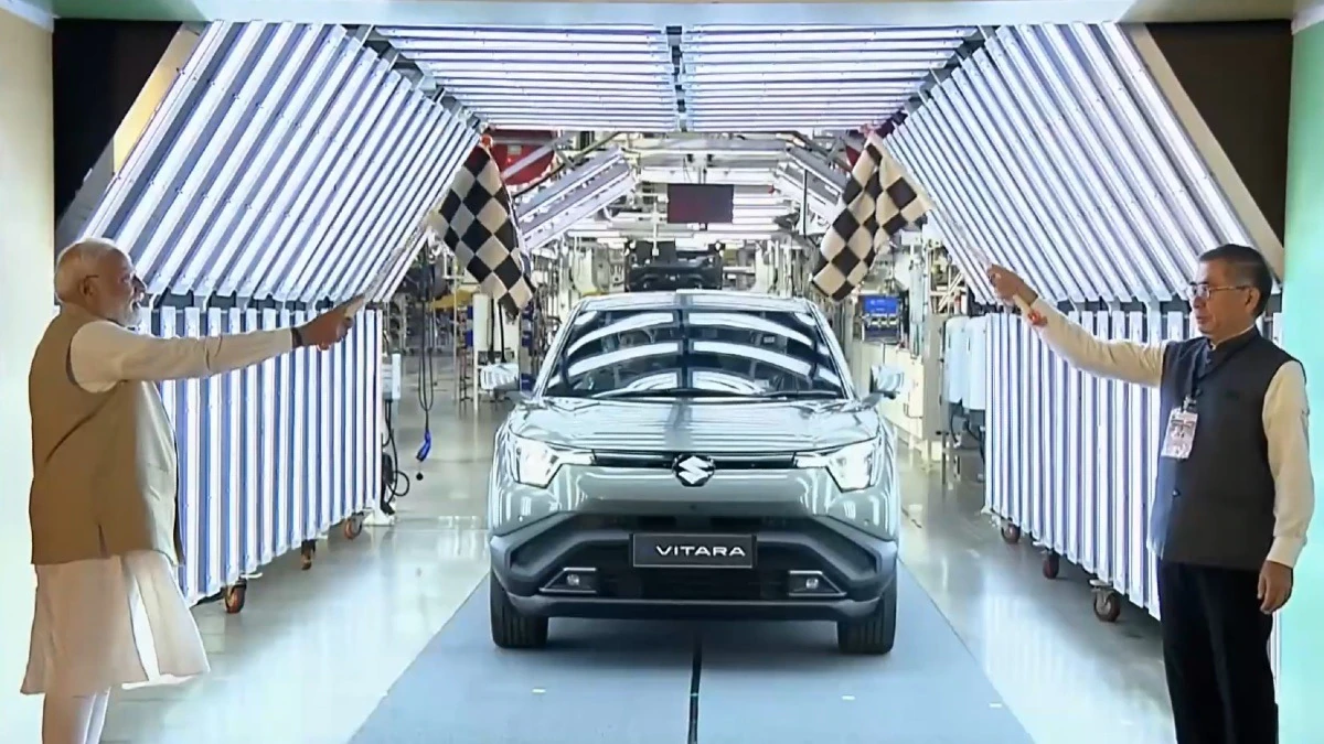 “Hybrids Will Drive the Transition”: PM Modi Backs Maruti e-Vitara Launch