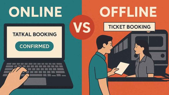 Online vs Offline Tatkal Bookings: Which Will Get Confirmed Train Ticket?