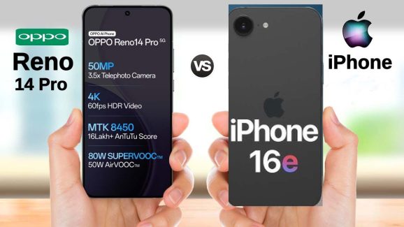 Oppo Reno 14 Pro 5G vs iPhone 16e: Which Flagship Is Best?