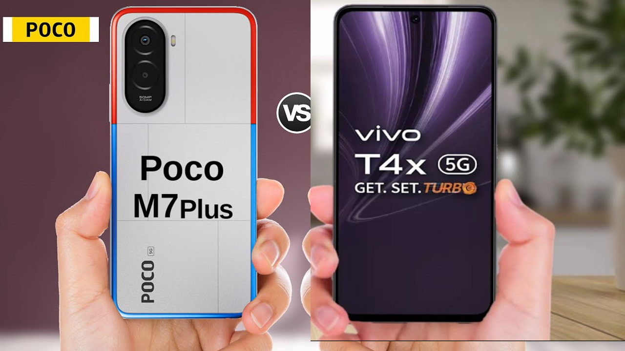 POCO M7 Plus 5G vs Vivo T4x 5G: Best Phone Under ₹17,000?