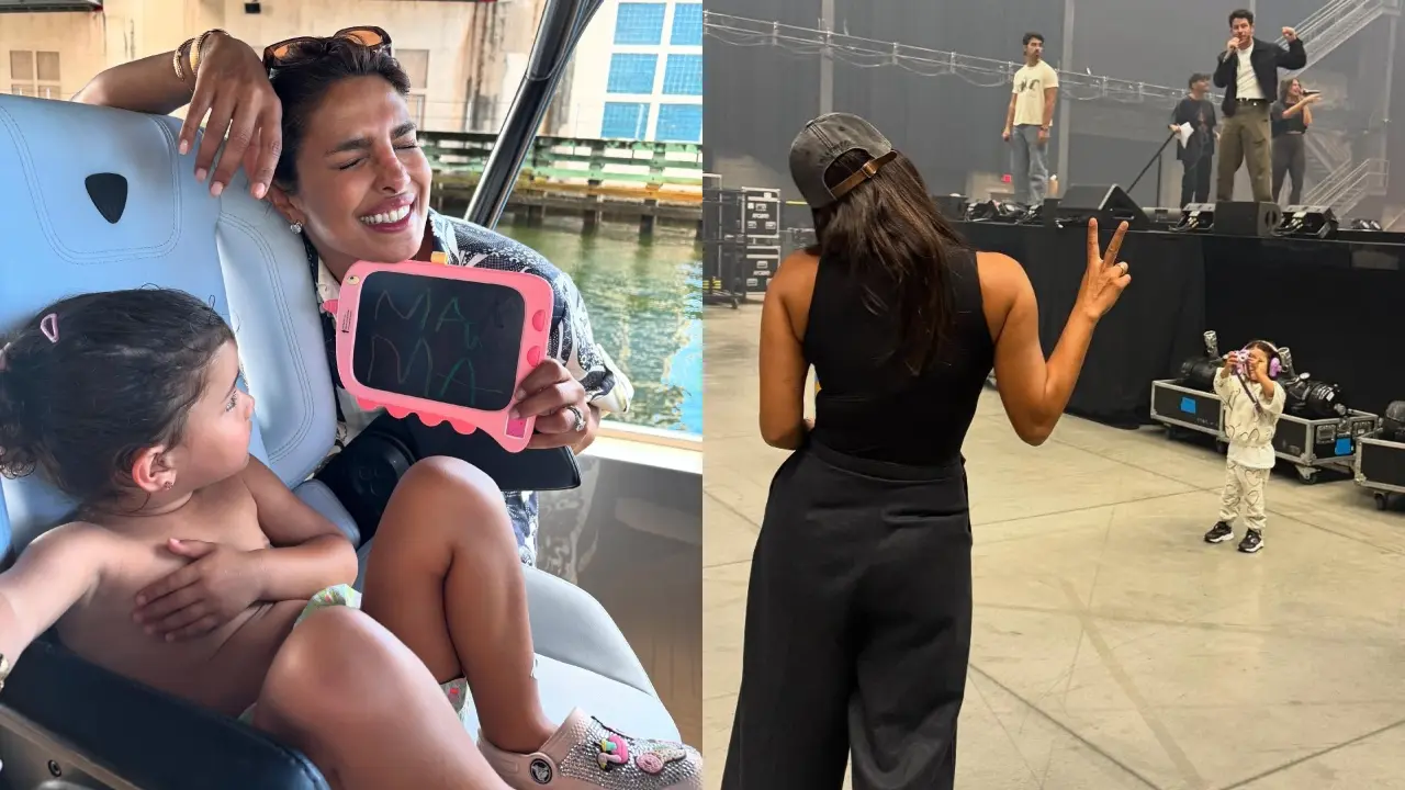 Priyanka Chopra Melts Hearts as Daughter Malti Writes ‘Mama’ in Adorable Family Post